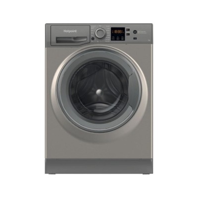 Hotpoint NSWF 743U GG UK N Washing Machine - 7kg - 1400 rpm - Grey - Freestanding - F163729 
